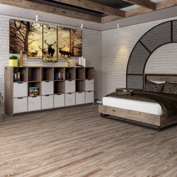 Кварцвиниловый SPC ламинат Damy Floor Family Дуб Селект 001-2 1220×180×4