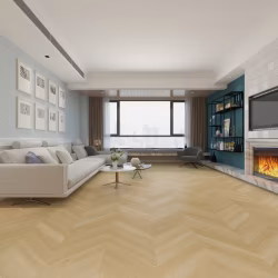 Кварцвиниловый SPC ламинат Damy Floor Chevron Тюильри DF03-Ch французская елка 600×127×5