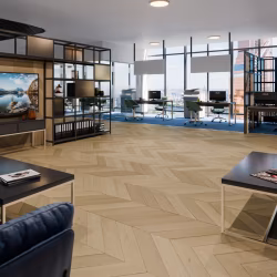 Кварцвиниловый SPC ламинат Damy Floor Chevron Тюильри DF03-Ch французская елка 600×127×5