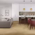 Кварцвиниловый SPC ламинат Damy Floor Chevron Тюильри DF03-Ch французская елка 600×127×5 фото в интерьере