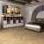 Кварцвиниловый SPC ламинат Damy Floor Chevron Тюильри DF03-Ch французская елка 600×127×5 фото в интерьере