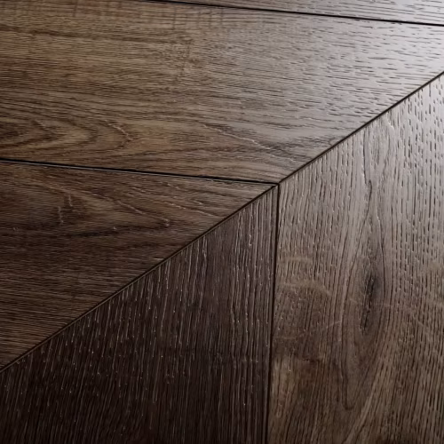 Кварцвиниловый SPC ламинат Damy Floor Chevron Сен-Жермен DF05-Ch французская елка 600×127×5