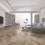 Кварцвиниловый SPC ламинат Damy Floor Chevron Сен-Жермен DF05-Ch французская елка 600×127×5 фото в интерьере