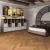 Кварцвиниловый SPC ламинат Damy Floor Chevron Монсоро DF09-Ch французская елка 600×127×5 фото в интерьере