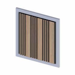 Стеновая панель из полистирола Hiwood LV128 BR417K 2700×120×12