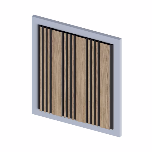 Стеновая панель из полистирола Hiwood LV128 BR417K 2700×120×12