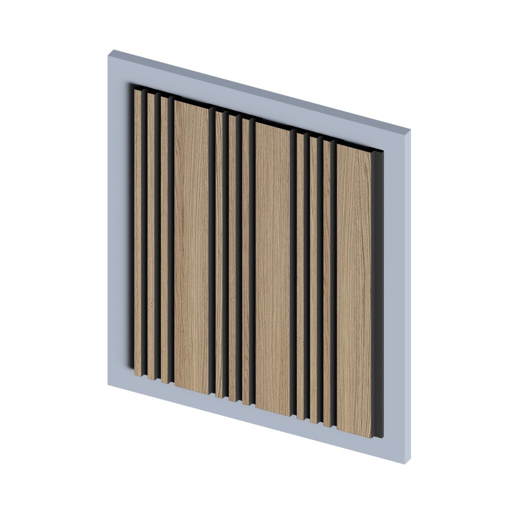 Стеновая панель из полистирола Hiwood LV128 BR417K 2700×120×12