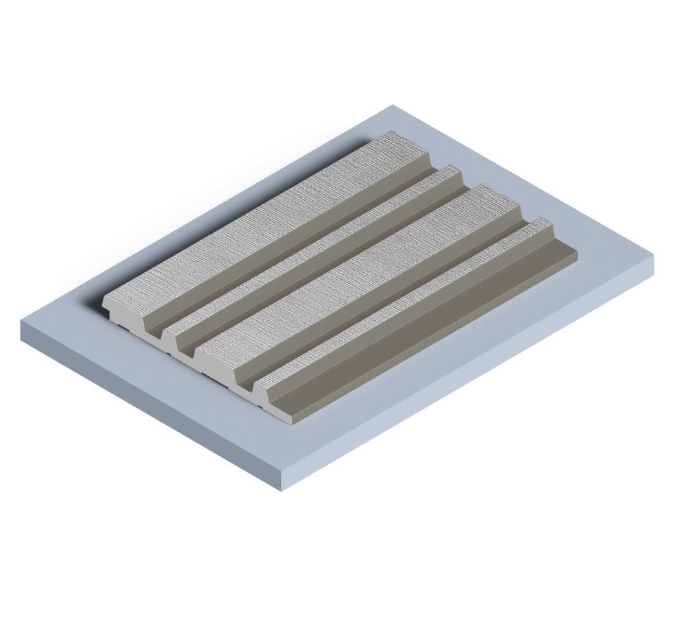 Стеновая панель из полистирола Hiwood LV122 S339S 2700×120×12