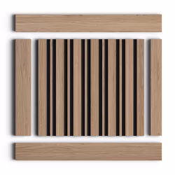 Стеновая панель из полистирола Hiwood LV122 BR417K 2700×120×12