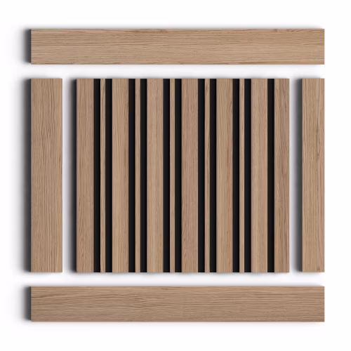 Стеновая панель из полистирола Hiwood LV122 BR417K 2700×120×12
