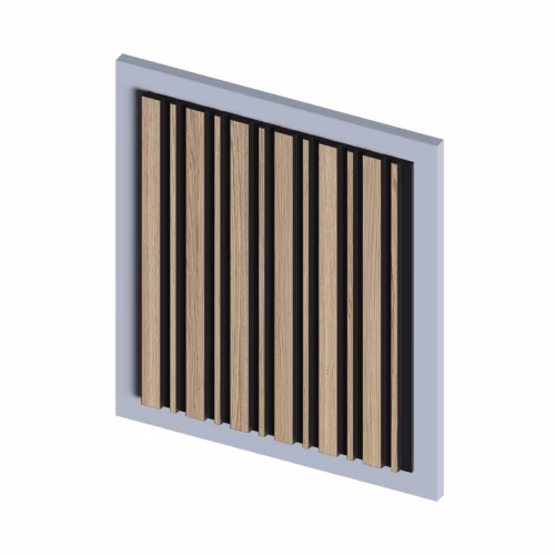 Стеновая панель из полистирола Hiwood LV122 BR417K 2700×120×12