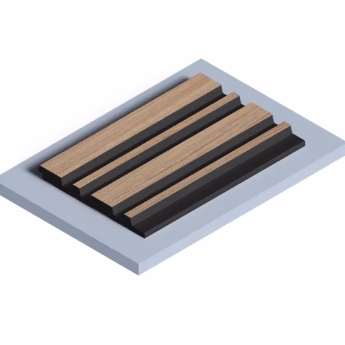 Стеновая панель из полистирола Hiwood LV122 BR417K 2700×120×12