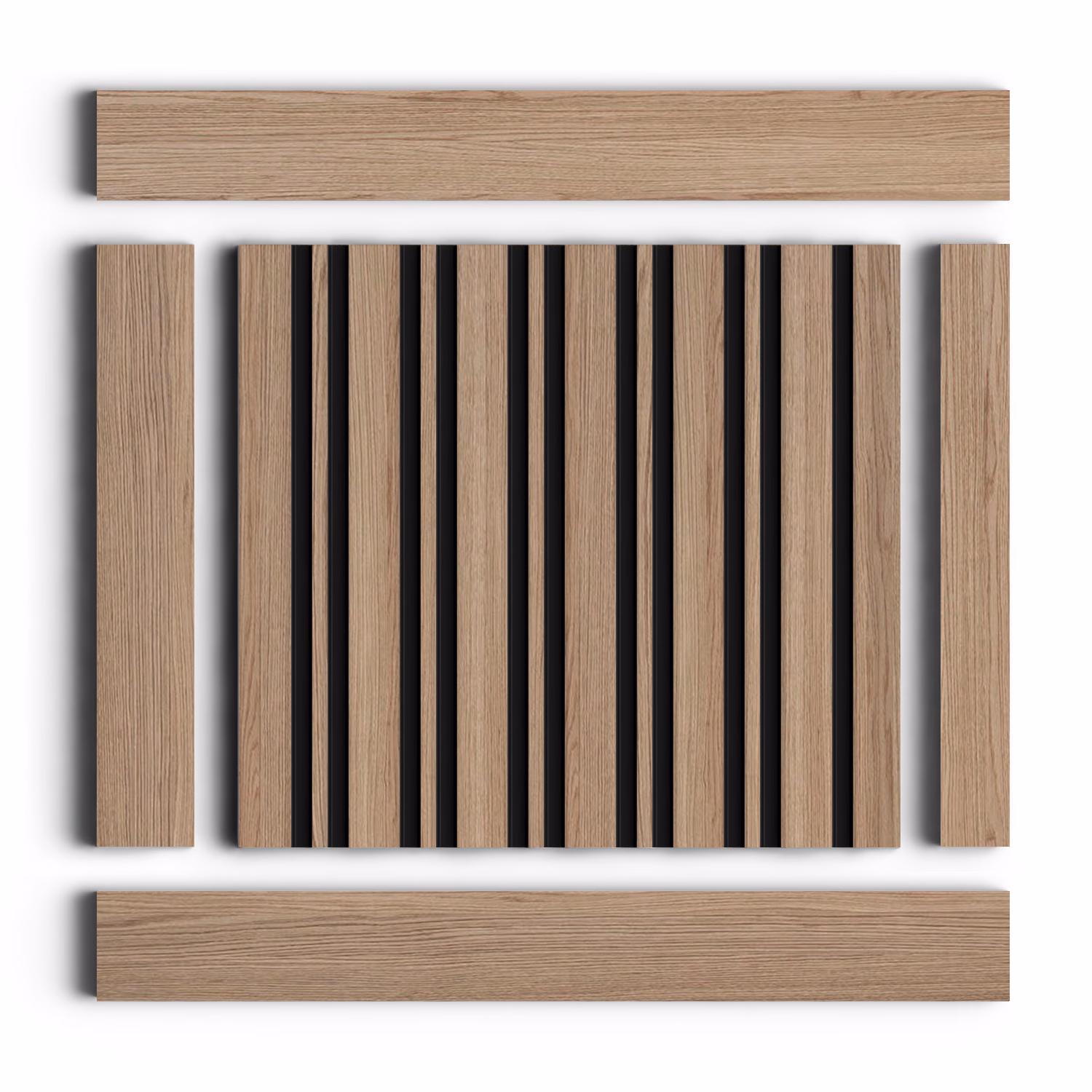Стеновая панель из полистирола Hiwood LV122 BR417K 2700×120×12