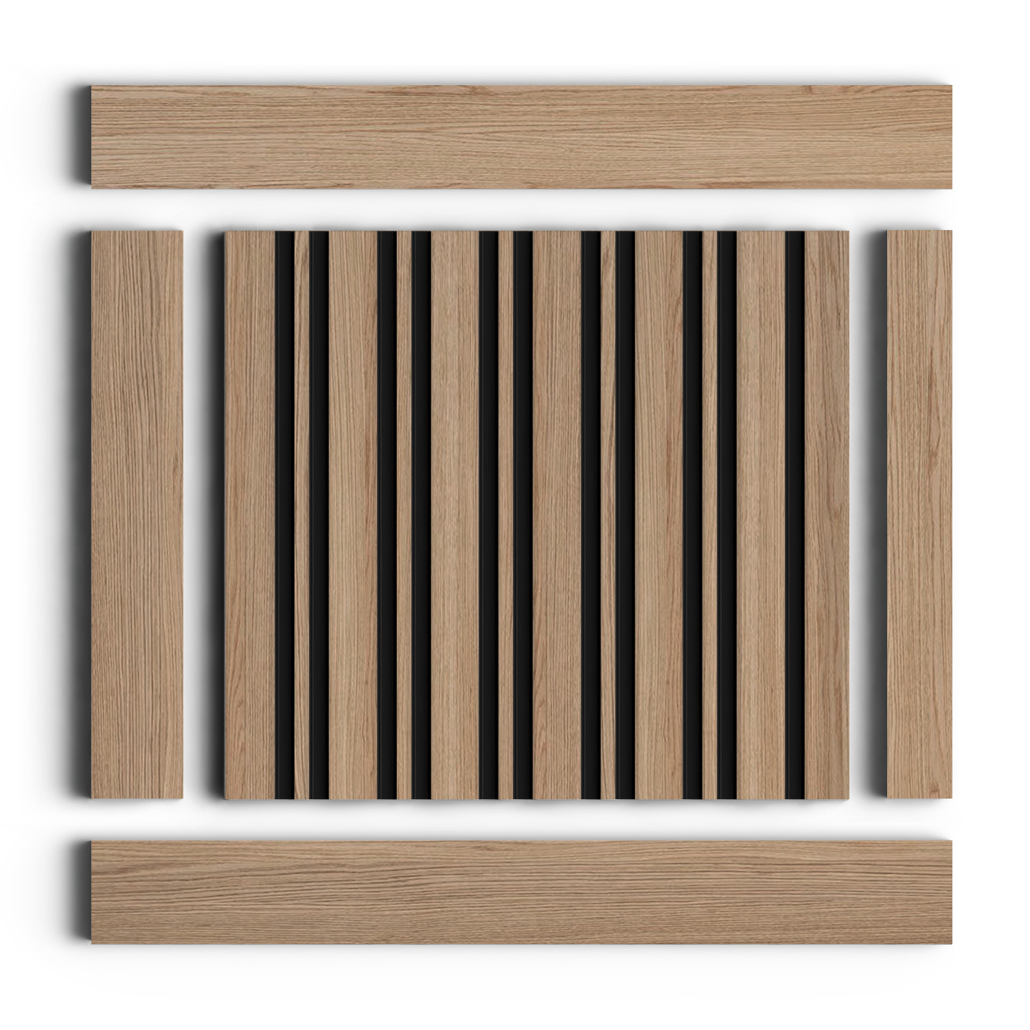 Стеновая панель из полистирола Hiwood LV122 BR417K 2700×120×12