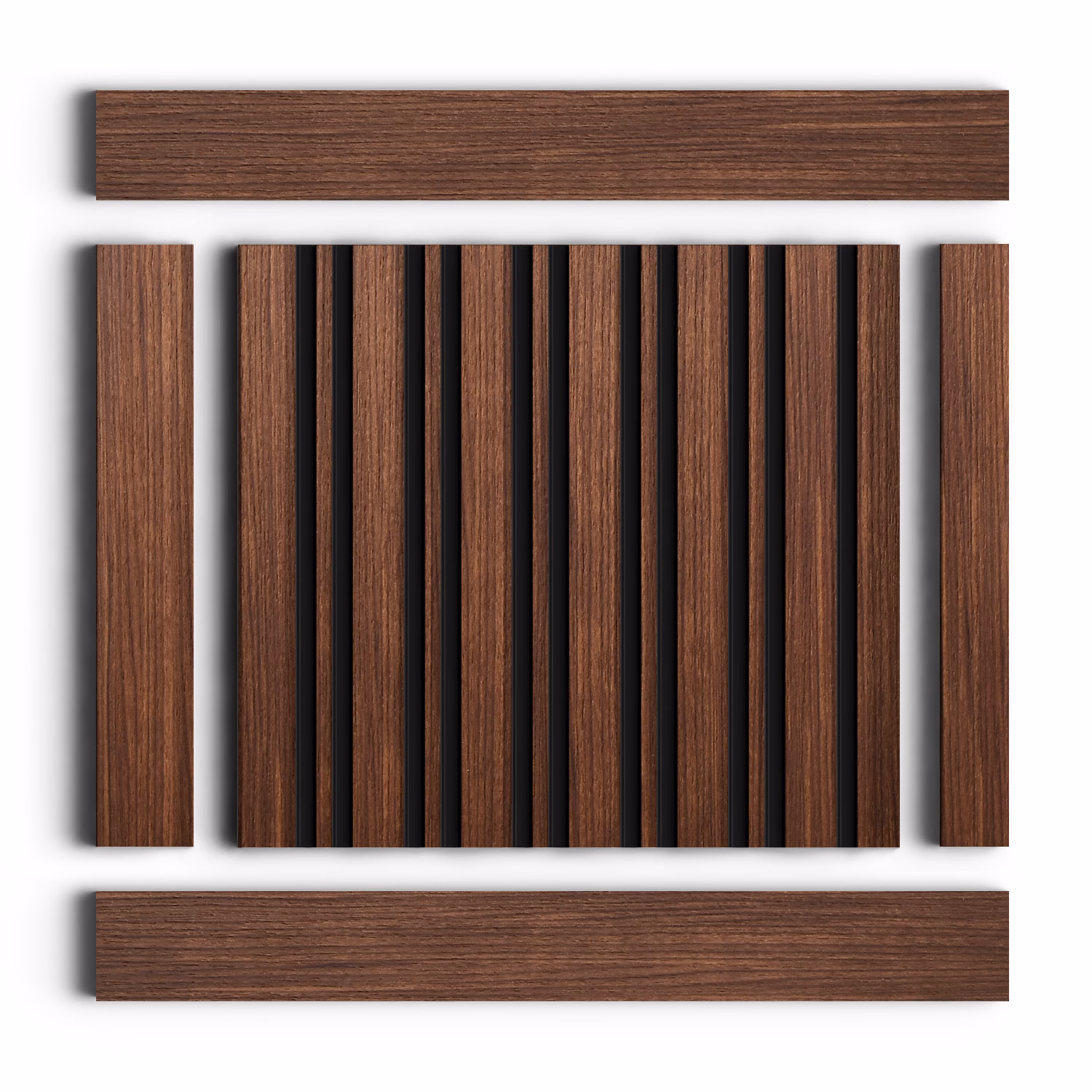 Стеновая панель из полистирола Hiwood LV122 BR396K 2700×120×12
