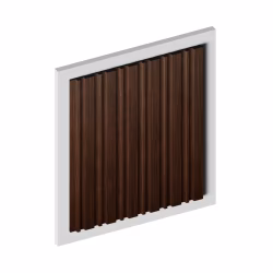 Стеновая панель из полистирола Hiwood LV122 BR396 2700×120×12