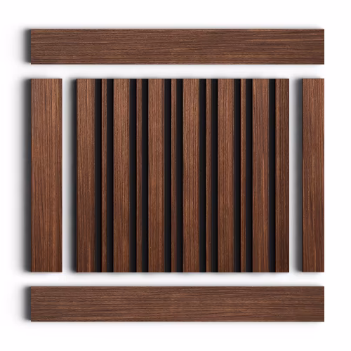 Стеновая панель из полистирола Hiwood LV122 BR396 2700×120×12