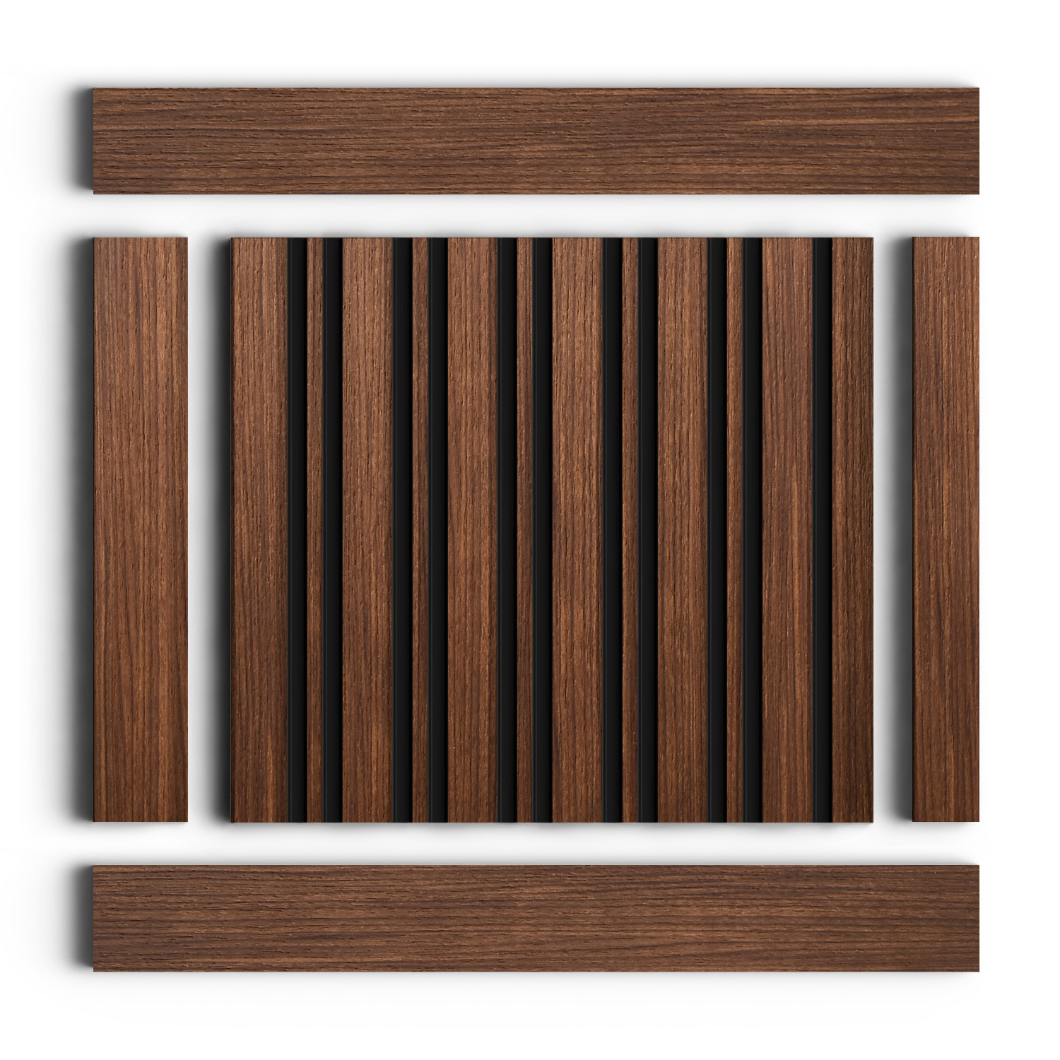 Стеновая панель из полистирола Hiwood LV122 BR396 2700×120×12