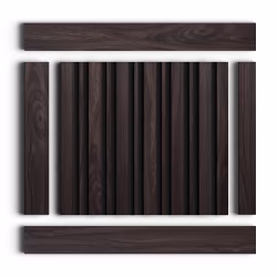 Стеновая панель из полистирола Hiwood LV122 BR395K 2700×120×12