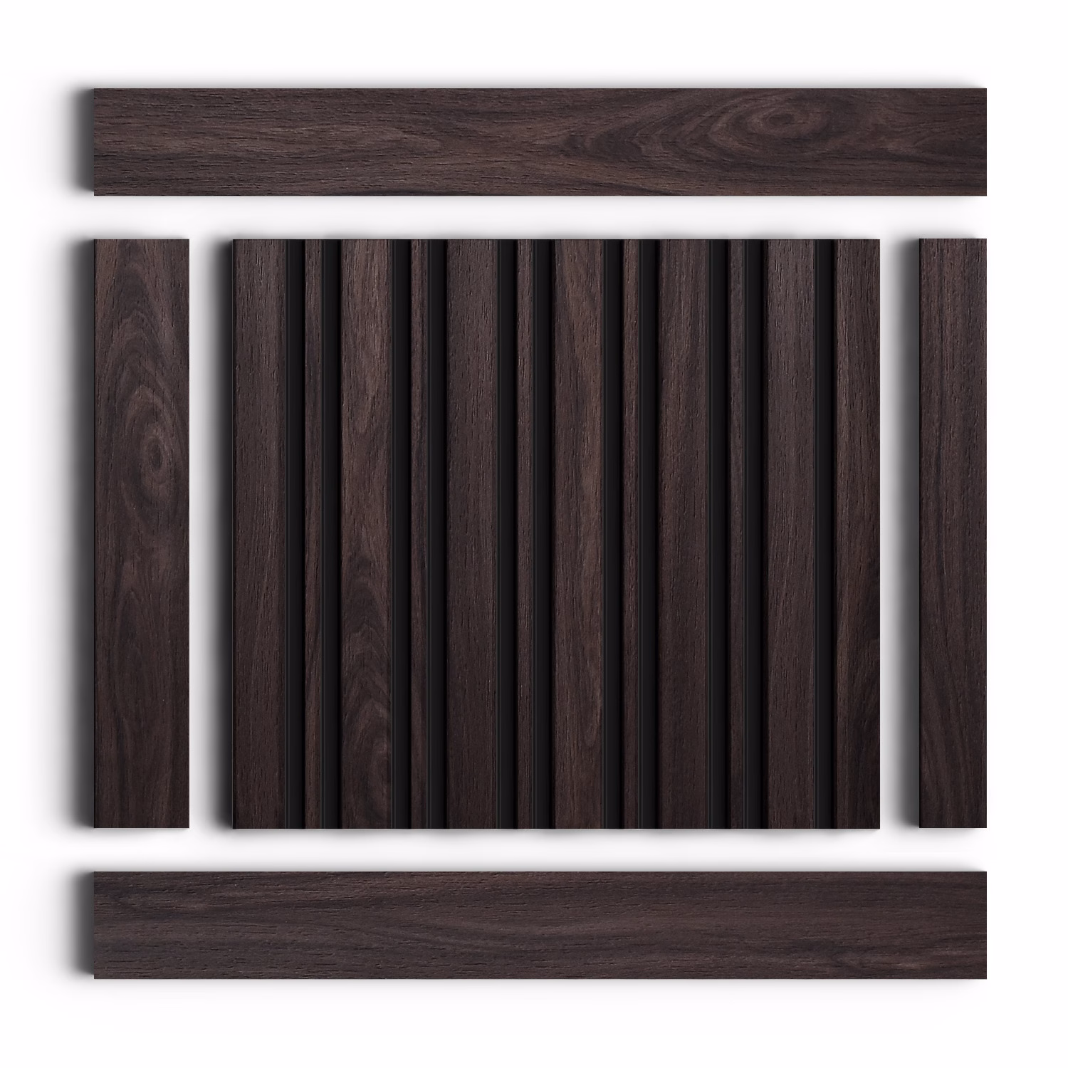 Стеновая панель из полистирола Hiwood LV122 BR395K 2700×120×12