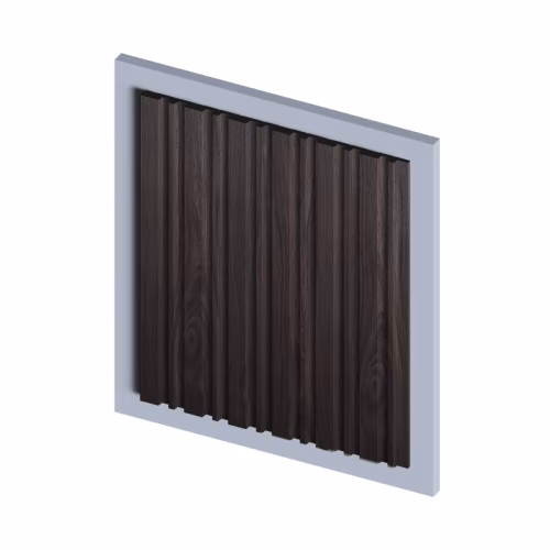 Стеновая панель из полистирола Hiwood LV122 BR395 2700×120×12