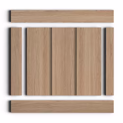 Стеновая панель из полистирола Hiwood LV127 BR417 2700×120×12