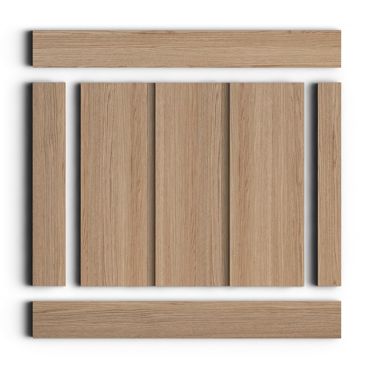 Стеновая панель из полистирола Hiwood LV127 BR417 2700×120×12