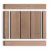 Стеновая панель из полистирола Hiwood LV127L BR416 2700×120×12