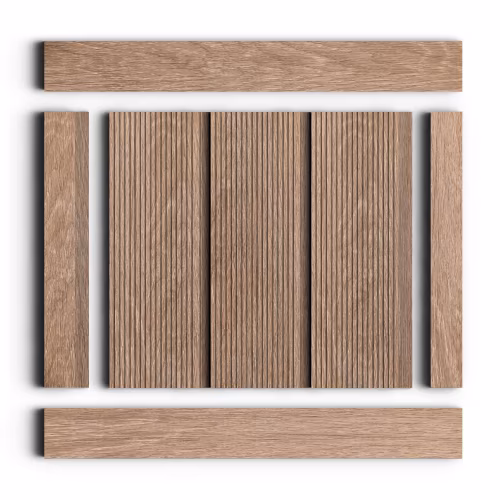 Стеновая панель из полистирола Hiwood LV127L BR416 2700×120×12