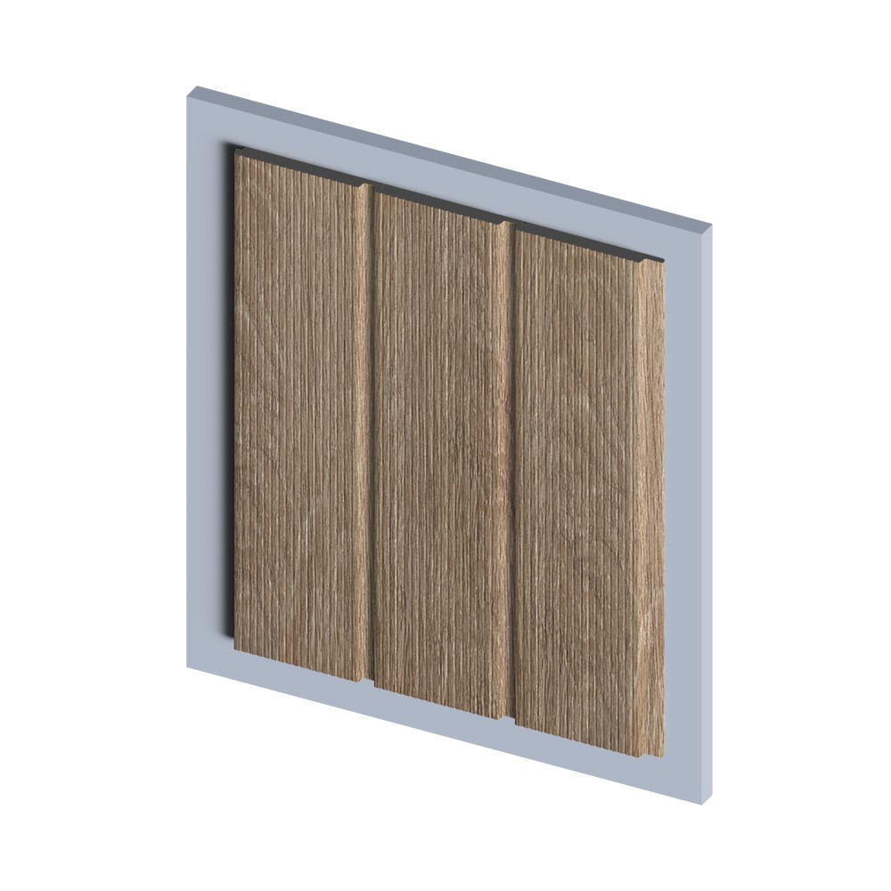 Стеновая панель из полистирола Hiwood LV127L BR416 2700×120×12