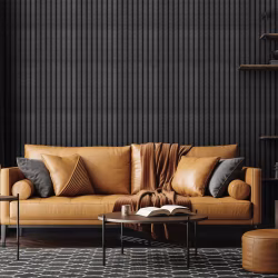Стеновая панель из полистирола Hiwood LV124LE1 GR27K 2700×120×12