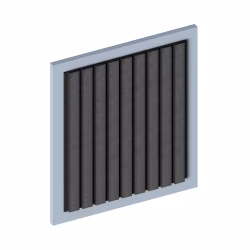 Стеновая панель из полистирола Hiwood LV124LE1 GR27K 2700×120×12
