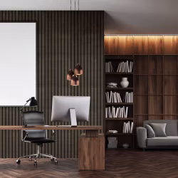 Стеновая панель из полистирола Hiwood LV124LE1 BR497K 2700×120×12