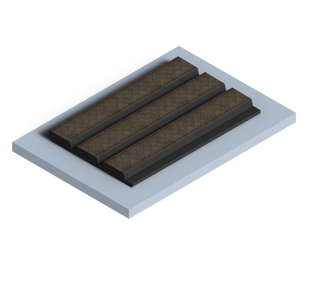 Стеновая панель из полистирола Hiwood LV124LE1 BR497K 2700×120×12