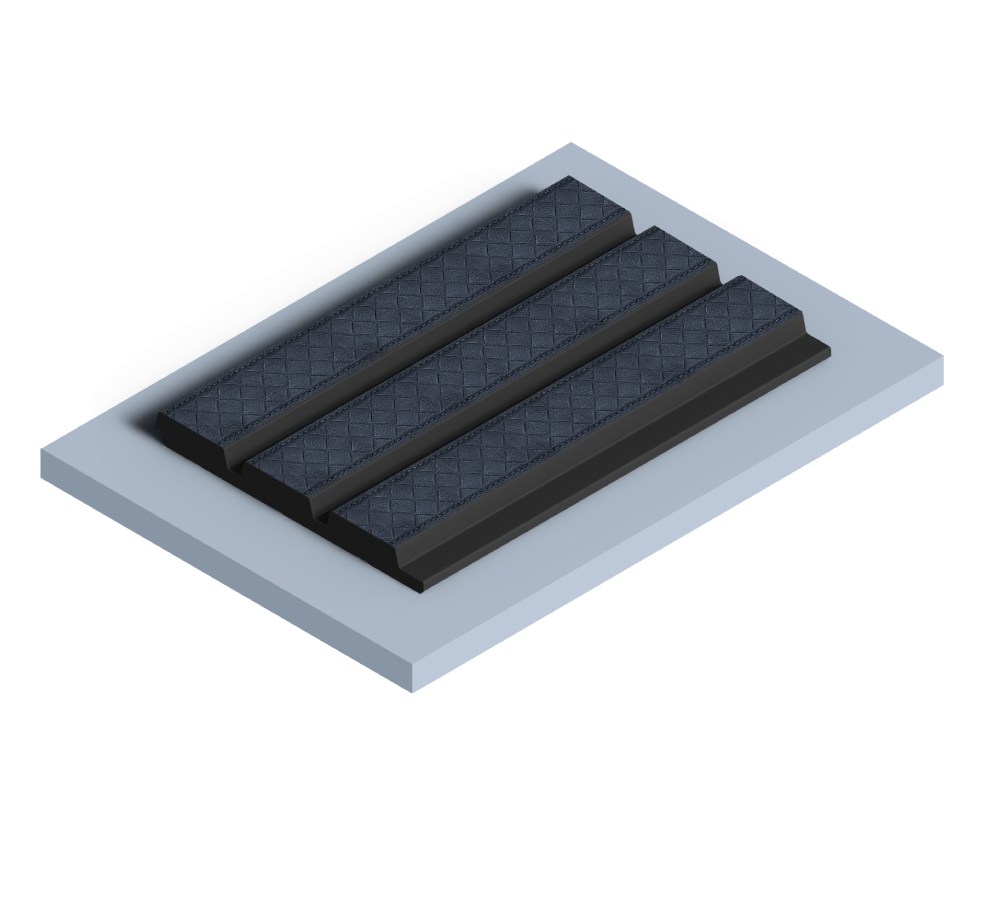 Стеновая панель из полистирола Hiwood LV124LE1 BU28K 2700×120×12