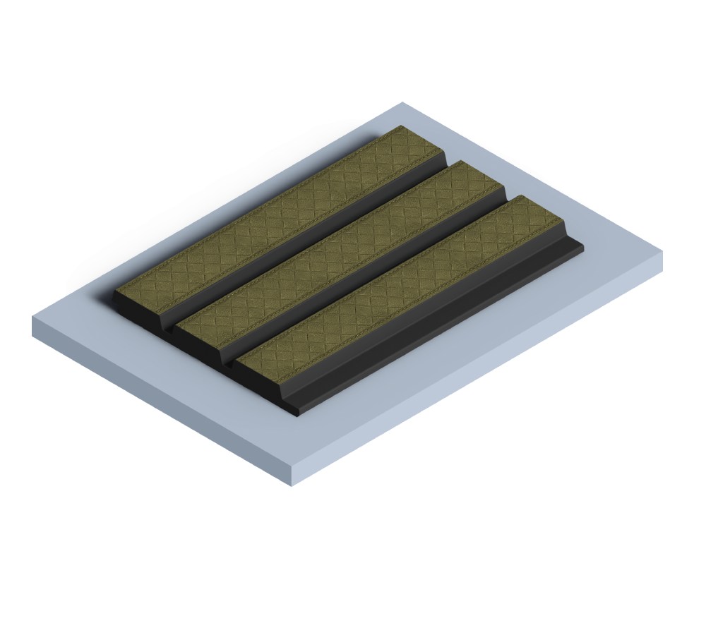 Стеновая панель из полистирола Hiwood LV124LE1 GN83K 2700×120×12