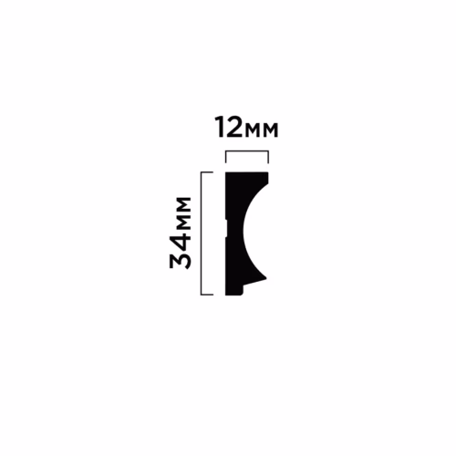 Финишный молдинг Hiwood LF139B W49G 2700×34×12