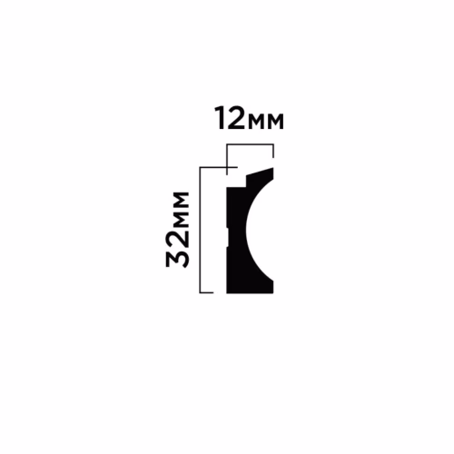 Финишный молдинг Hiwood LF139A W49G 2700×32×12