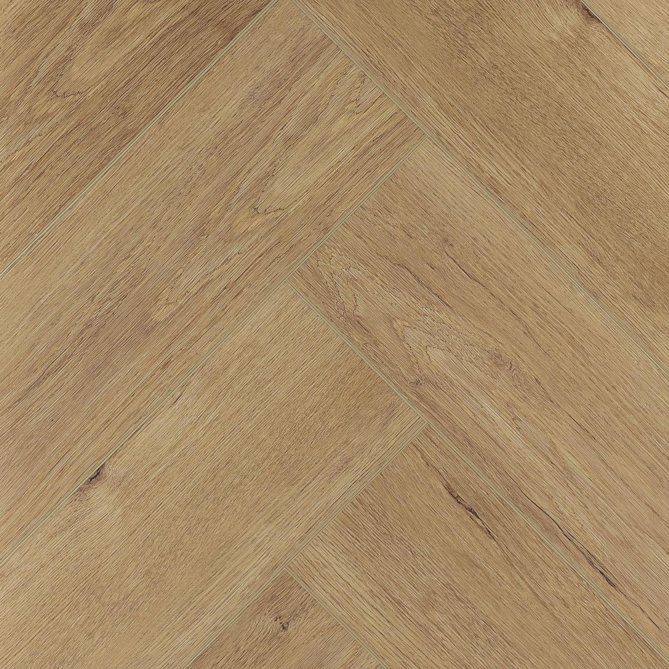 Кварцвиниловый SPC ламинат Ensten Valland Parquet Олива ECO 103-04 венгерская елка 600×125×4