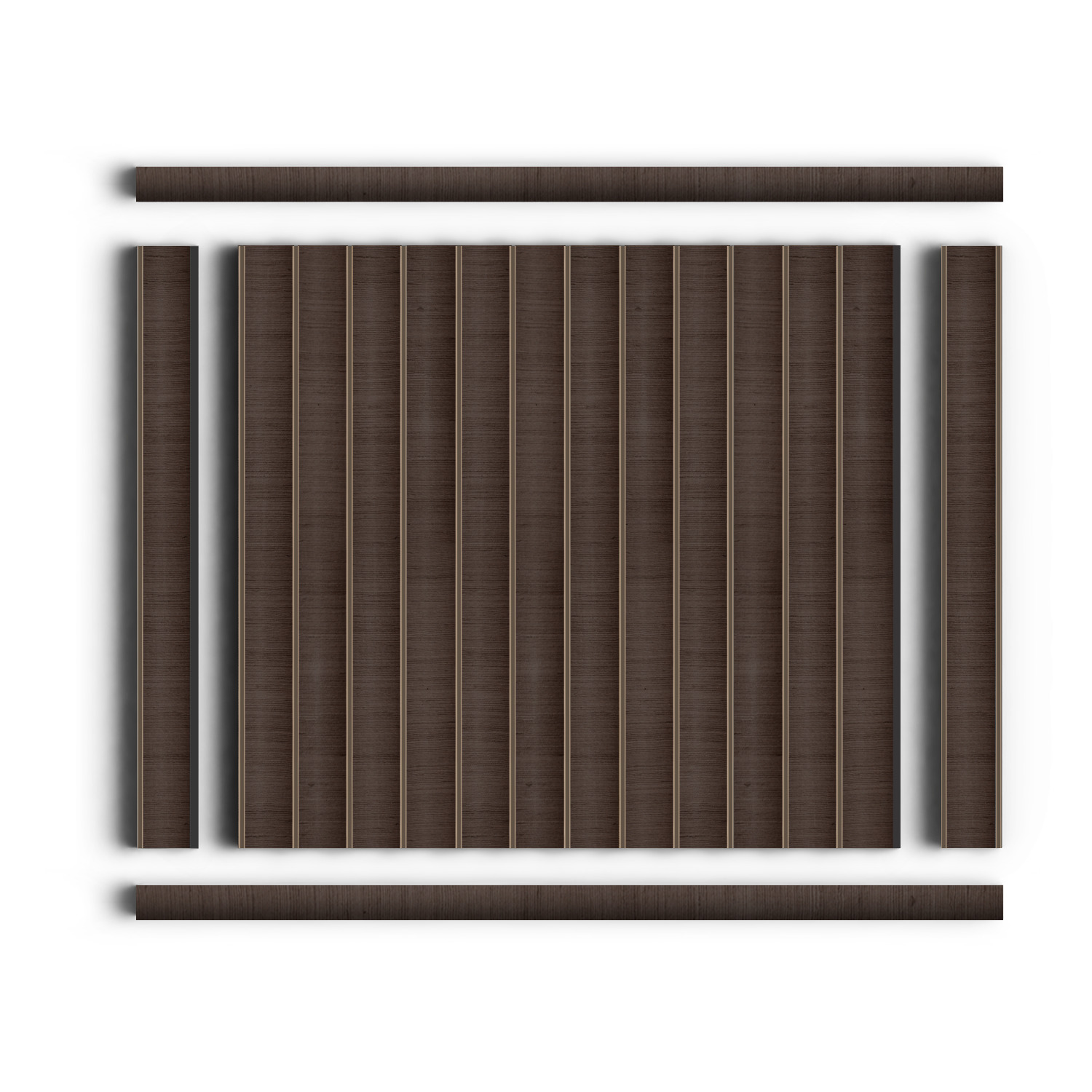 Молдинг из полистирола Hiwood D15V2 BR354 2700×15×15