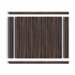 Молдинг из полистирола Hiwood D15V2 BR405 2700×15×15