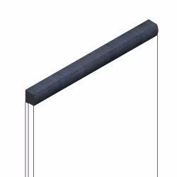 Молдинг из полистирола Hiwood D15V2 BU20 2700×15×15