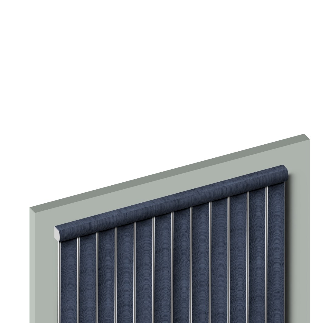 Молдинг из полистирола Hiwood D15V2 BU20 2700×15×15