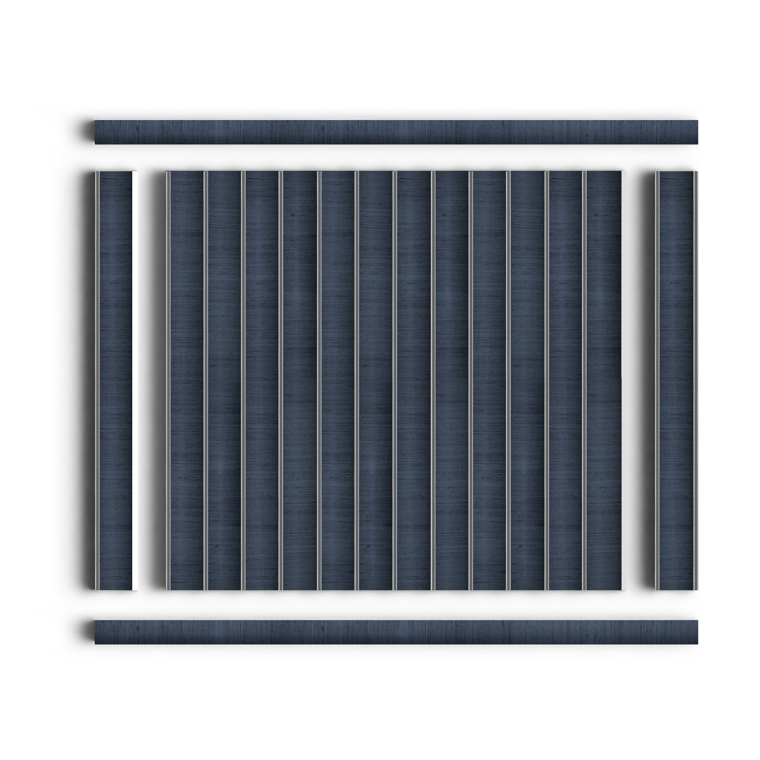 Молдинг из полистирола Hiwood D15V2 BU20 2700×15×15