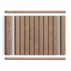 Молдинг из полистирола Hiwood D15V2 BR416 2700×15×15
