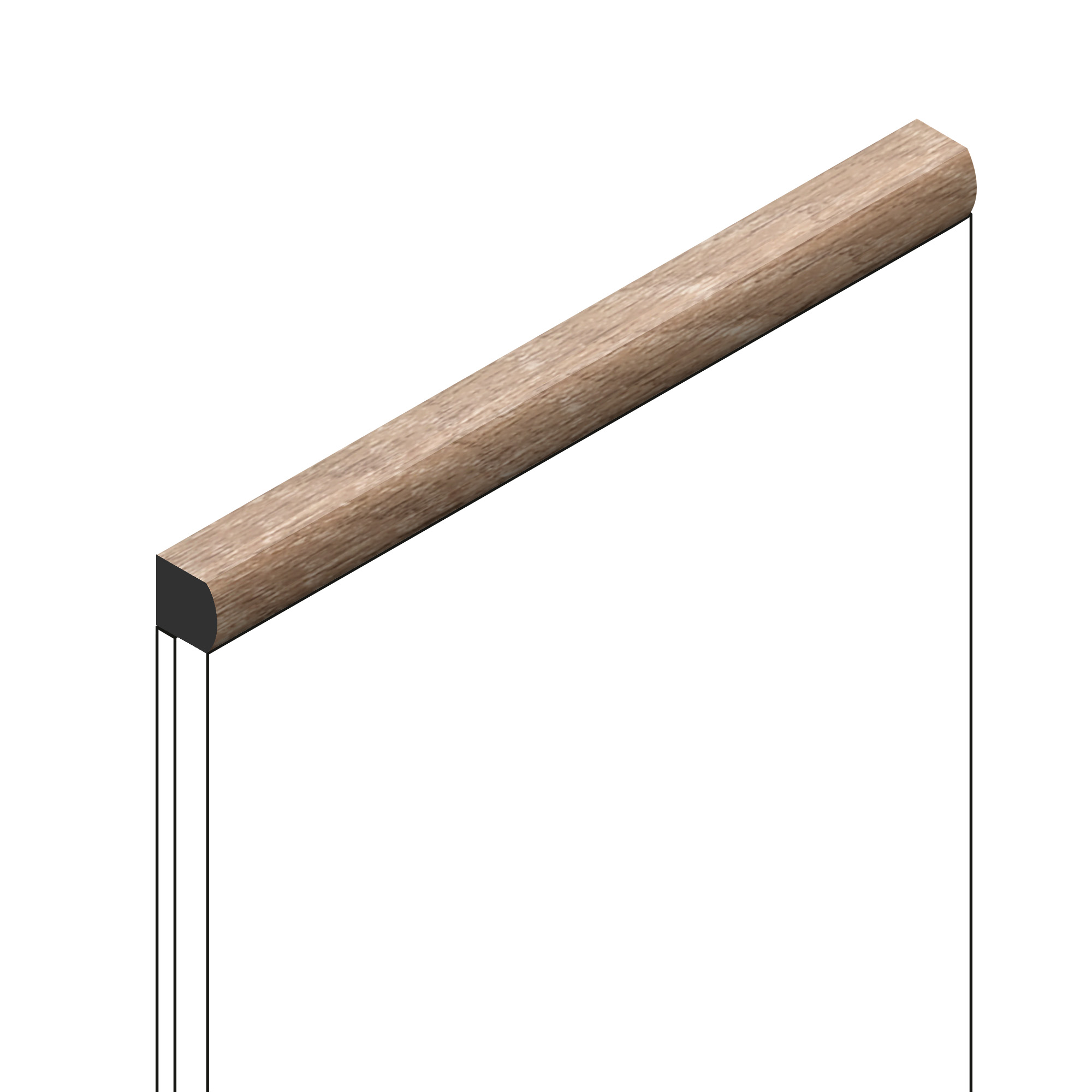 Молдинг из полистирола Hiwood D15V2 BR416 2700×15×15