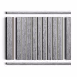 Молдинг из полистирола Hiwood D15V2 GN68 2700×15×15
