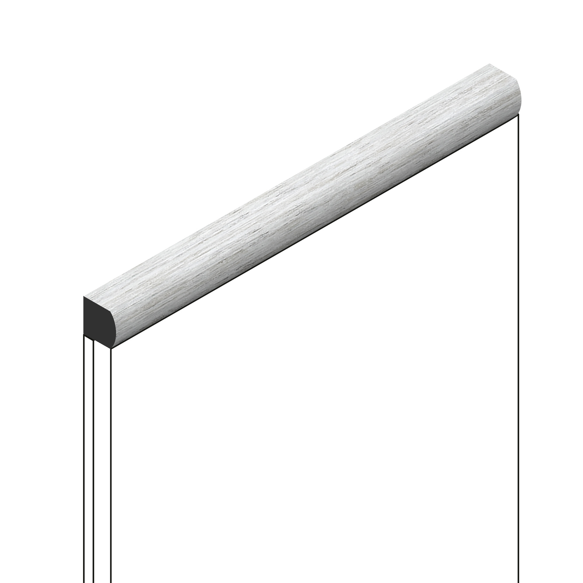 Молдинг из полистирола Hiwood D15V2 GN68 2700×15×15