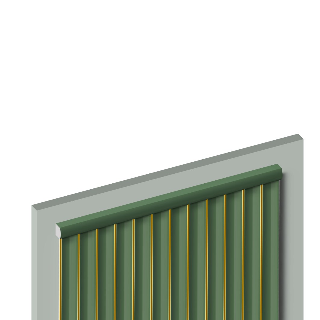 Молдинг из полистирола Hiwood D15V2 GN81G 2700×15×15