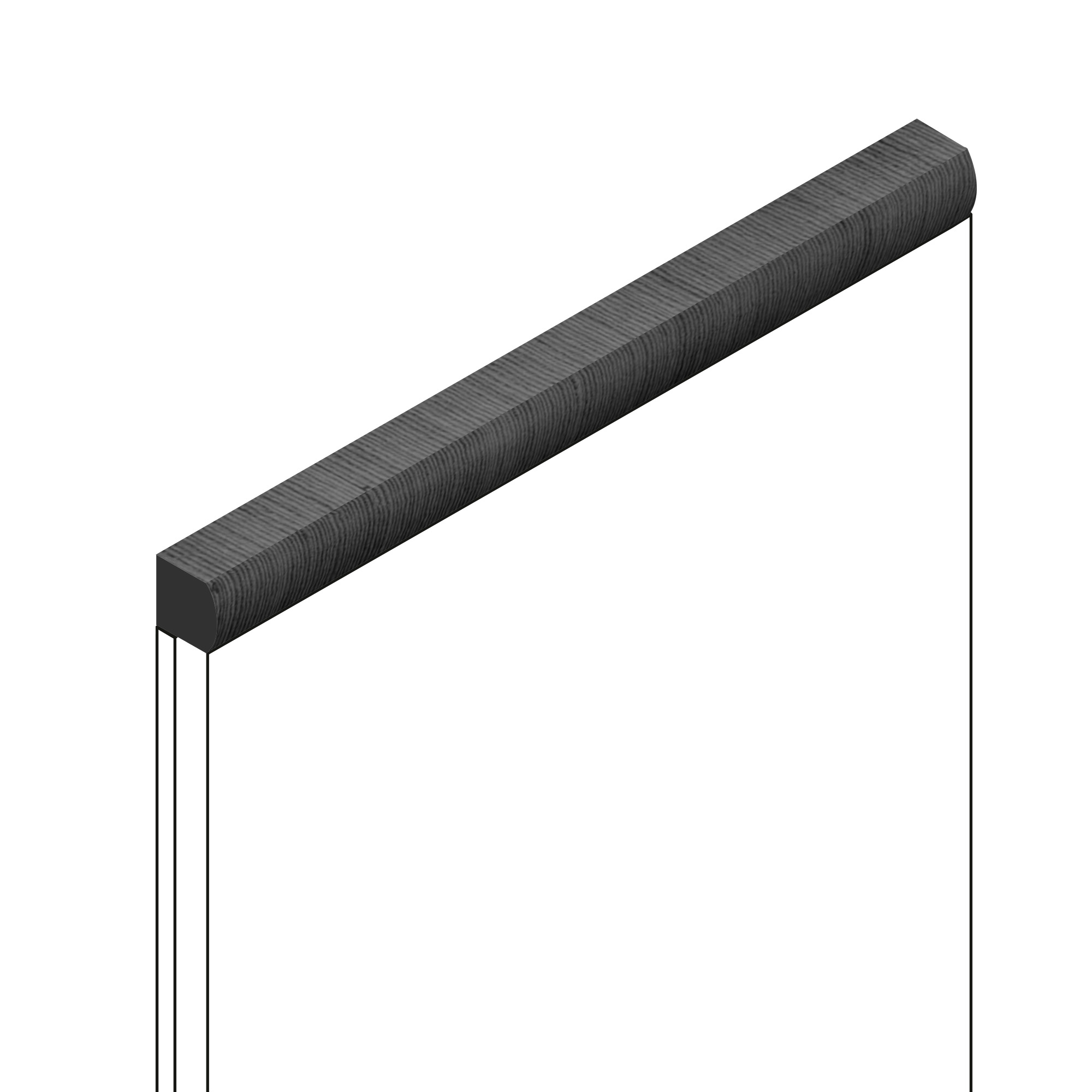 Молдинг из полистирола Hiwood D15V2 GR26 2700×15×15